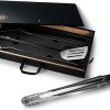 Supernal 46pcs Blackstone Griddle Accessories Upgraded Barbecue Presses Flat Top Grill Tools for Camp Chef Griddle Cover Salt and Pepper Shakers Grill Black Tools Set Enlarged Spatula Gift Set 3