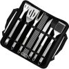 12Pcs Stainless Steel Grilling Kit – Complete BBQ Grill Tool Set with Storage Bag 3