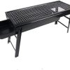 BBQ Grill Outdoor Metal 3 in 1 BBQ Grill Roaster Smoker Steamer Barbecue Grill Portable Outdoor Camping Charcoal Stove Cooking Tools Accessories 4