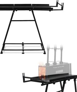 SIMOND STORE - Propane Forge Stand - Compatible with All Single,Double & Three Burner Propane Forges for Blacksmithing Steel Forge Propane Forge for Knife Making Blacksmith Forge Kit 36"(L) The Forge