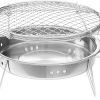 s Mini BBQ Stainless Steel BBQ Folding Barbecue Accessories Portable Kitchen Cooking Tools for Outdoor Camping