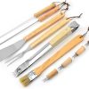 Barbecue Tools 16pcs Stainless Steel BBQ Grill Set Accessories Kit with Aluminum Storage Box for Outdoor Camping Family Picnic Party Father’s Day 4