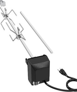 only fire Stainless Steel Rotisserie Kit BBQ Grilling Accessories Replacement for Masterbuilt Gravity 560 and 1050 Series Grills