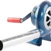 Hand Crank Blacksmith Forge Blower - Iron Gear Popcorn Fan Metal Manual Fan, Manual BBQ Air Blower With Duct Cooking, Grill Fire Starter Flame Exciter, for Hiking/Outdoor Grill Accessories ( Size : 12
