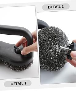 TOYANDONA BBQ Grill Cleaning Brush Multi Function Tool for Barbecue Durable Material Essential BBQ Accessories 2