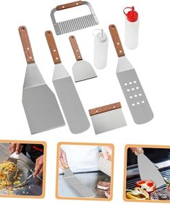 Grill Accessories Set 8pc BBQ Utensils for Grilling Tools Outdoor Grill Utensils Kit 2