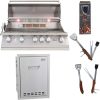 Barbecue Skewers Meat Skewer Tool, Multifunction Stainless Steel Barbecue Meat Skewer Machine, Vertical Shish Skewer Device Box, for Home Kitchens Commercial Restaurants Outdoor Picnic 3