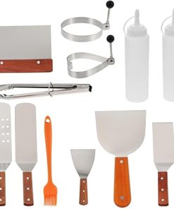 1Set BBQ Tools Portable Outdoor Barbecue Accessories for Grilling for Camping Parties and Gatherings Durable and Safe Grilling Utensils