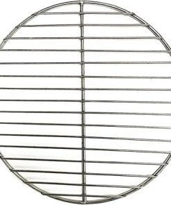 Cooling Rack for Baking 304 Stainless Steel Round BBQ Grill Mesh Home Roast Nets Bacon Grill Tool Iron Nets Barbecue Accessories Non-Stick BBQ Mat Grid(28cm Diameter)