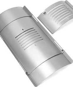 Flame Broiler Kit for Pit Boss Pellet Grills 1600/1150/1000/850/820/700, Stainless Steel Flame Broiler Cover Kit, Main Plate Slider, Slide Adjust 23-32 Inches, Replacement Parts for Pit Boss Smoker