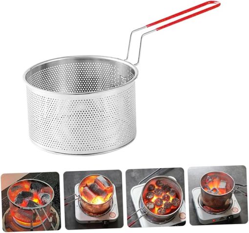 Camping Basket Versatile Indoor Use Barbecue Basin for Camping Fire Pit Burner Baskets - Image 2