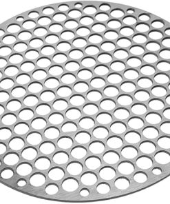 Stainless Steel Grill Net, ，Round Cooling Rack ， Iron Mesh BBQ Mat Grid Outdoor Cooking Grill Net Barbecue Rack Grill Mesh 304 Stainless Steel BBQ Net Bacon Grill Tool