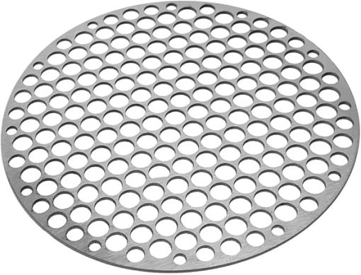 Stainless Steel Grill Net, ，Round Cooling Rack ， Iron Mesh BBQ Mat Grid Outdoor Cooking Grill Net Barbecue Rack Grill Mesh 304 Stainless Steel BBQ Net Bacon Grill Tool