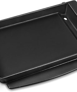 Replacement 7658 Parts for Weber Grill Griddle Spirit 200 300 Spirit II E-210 E-310 Series Genesis Silver B C 1000-5000 Grill Grate Accessories Weber Cast Iron Griddle Plate 1 Pack 7597 7598