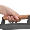 Front Tray with Magnetic Tool Holder and Removable Hooks, compatible with Camp Chef FTG600 Flat Top Griddle (Red/Black) 4