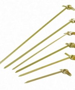 PacknWood-209BBBCL105-bamboo Picks with Knot -Bamboo Knot Picks-skewers Bamboo-Bamboo toothpicks for appetizers - (4.1") - Case of 2000
