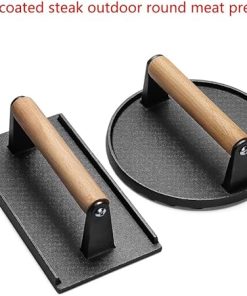 Multifuntion Tool Meat Press Steak Hamburger Press BBQ Cooking Tool Iron Material Grilling Press Suitable for Food Steak 2