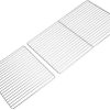 HEAGER Stainless Steel Cooking Grate Grid, Grids Grates Barbecue net Stainless Steel Rectangular Square roof Grid Grid mesh Tools Outdoor Accessories