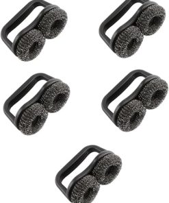 KESYOO 5pcs Stainless Steel BBQ Cleaning Brush Barbecue Grill Tool Cleaning Brush