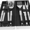 Griddle Accessories Kit, Upgrade 38PCS Flat Top Grilling Tools Set for Blackstone and Camp Chef,Spatula,Scrape,Stainless Steel Grill BBQ Spatula Kit Cooking Set with Carry Bag for Outdoor Camping 4