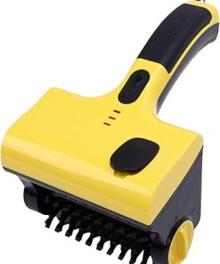 Cordless Electric Grill Brush, Rechargeable Steam Cleaning Grill Brush Cleaning Scrub, Handheld Steam Barbecue Grill Cleaner for Outdoor Indoor BBQ Grilling Accessories