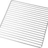BBQ Grill Mesh Barbecue BBQ Grill Net Stainless Steel Rack Grid Grate Replacement for Camping Home Outdoor camping Barbecue Accessories tool(S)