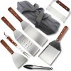 Rotatable Stainless Steel Grill Basket for Air Fryer Oven Versatile Cooking Tool with Unique Door Design for Nuts Bbq and Family Gatherings 4