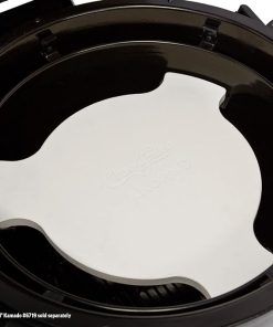 Char-Griller 6201 AKORN Kamado Grill Smokin’ Stone, Ivory 2