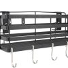 Griddle Caddy Outdoor Camping Grill BBQ Accessories Organizer Side Seasoning Storage Rack