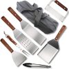 Potholders for Kitchen Microwave Pizza Oven Accessories Barbecue Baking Special Insulation Anti-Scalding BBQ Tool Gloves(Black-JoJo’s Bizarre Adventure1) 3