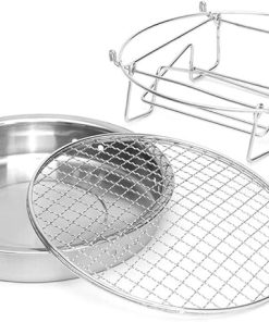 Portable Stainless Steel BBQ Grill Folding BBQ Grill Mini Pocket BBQ Grill Barbecue Accessory For Home Park Camping Picnic Tool 2