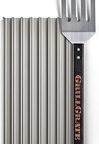 GrillGrate - Grill Anywhere GrillGrate for The Traeger Flatrock Griddle - 17 inch deep by 9.25 inch Wide Sear'NSizzle® GrillGrate - Grill Grates for Traeger - Traeger Flatrock Griddle Accessory