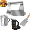 Outdoor Pellet Wood-Fired Pizza Oven- Stainless Steel Pellet Grill Pizza Oven Attachment with 14″ Pizza Stone for Most Pellet Grills Traeger/Pit Boss/Camp Chef/Z Grill With 19.5″ Width Cooking Surface 4