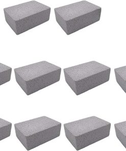1/3/5/10PCS Barbecue Grill Cleaning Brick Grill Foam Glass Cleaning Stone Pumice Stone Brick Grill Outdoor Kitchen Grill Tools(10PCS)