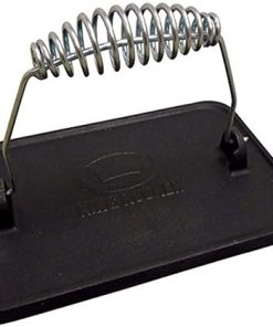 King Kooker CIBPS Pre-Seasoned Cast Iron Bacon Press