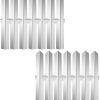 9899 Flavorizer Bars for Weber Summit Gold/Platinum D/D6 Grills – Direct Replacement for Weber Grill Parts, 98992 & 42022 – Heat Distribution, Flare-Up Prevention & Enhanced Flavor