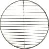 BBQ Grill Mesh 304 Stainless Steel round BBQ Grill Mesh Home Roast Nets Bacon Grill Tool Iron Nets barbecue accessories BBQ Mat Grid(24cm Diameter) 4
