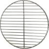 BBQ Grill Mesh 304 Stainless Steel round BBQ Grill Mesh Home Roast Nets Bacon Grill Tool Iron Nets barbecue accessories BBQ Mat Grid(49cm Diameter) 4