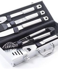 G21 Barbecue Tools Set of 5 Aluminium Case