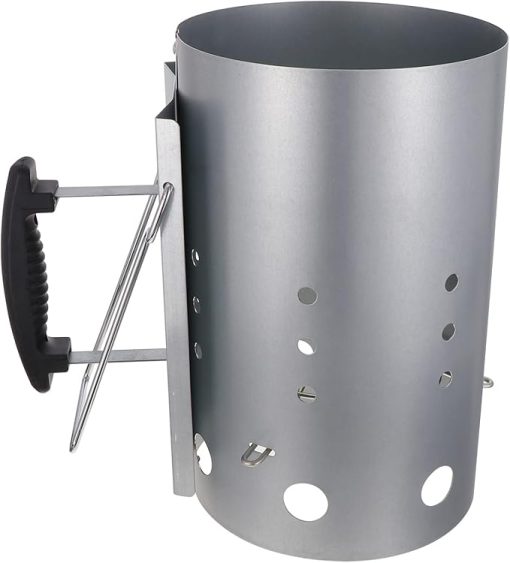 Vaguelly BBQ Grill Charcoal Starter Carbon Barrel Ignition Barrel Chimney Starter for Outdoor Barbecue Tool