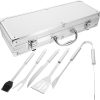 Barbecue Tools Set 12pcs Stainless Steel BBQ Tools with Storage Bag Grilling Utensil Set Ideal for Barbecue Lovers 3