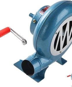 Crank Blacksmith Forge Blower Mini Hand Crank Fan Air Blower Stove Accessories for Camping Picnic Fire Bellows Hand Crank Tool(Size:250W,Color:One Color)