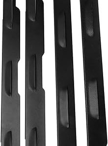 4PCS Portable Stainless Steel Barbecue Wind Screens, Grill Wind Guards for Camping Picnic BBQ Cooking, Installation Barbecue Wind Deflectors, Heat 2