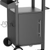 Premium Fireplace BBQ Pit Tools Set | Fork, Tong and Spatula. 4