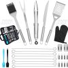 -one Bbq Tool Kit 35pcs Stainless Steel Bbq Tools Outdoor Grilling Set Compact and