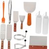 Utensils Set 1set Grill Tools Kit for Outdoor Barbecue Stainless Steel Tools for Men Full Set Grill Utensils for Family Easy Storage 3