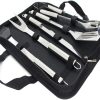 Utoolmart BBQ Grill Tool Set- 18 in 1 Stainless Steel Barbecue Grilling Accessories with Carrying Case, Includes Spatula, Tongs, Skewers