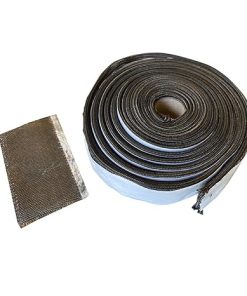 LavaLock Wire Mesh Gasket Kit for Kamado Joe / BGE - 1-1/4" X 150 in. Flat BBQ smoker gasket Self Stick with Seam Tape