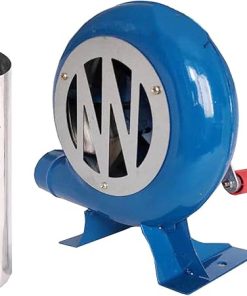 Cooking Manual BBQ Air Blower - Iron Gear Popcorn Fan Manual Fan, Manual Iron Gear BBQ Blower, With Duct Iron Gear Manual BBQ Blower, for Fireplace/Outdoor Picnic Grill Accessories ( Size : 300W )