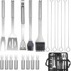 JSEIAJB Barbecue Set Combination Tool Stainless Steel Grill Barbecue Accessories